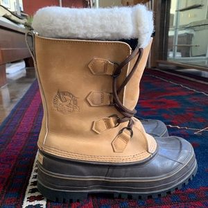 Eddie Bauer Snow & Waterproof Leather Boots